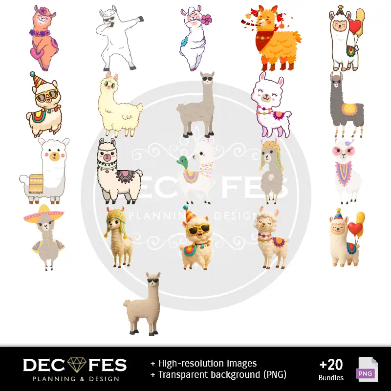 Fondos | Scrapbook Alpaca - 可打印的手工设计