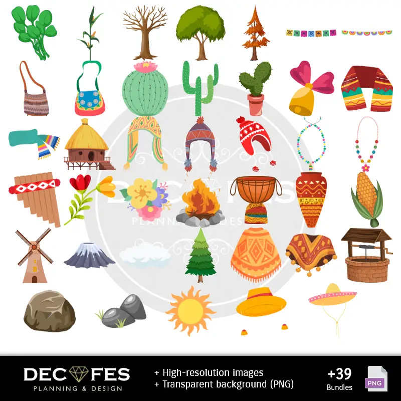 Accesorios | Scrapbook Alpacas - Diseños Imprimibles para Manualidades