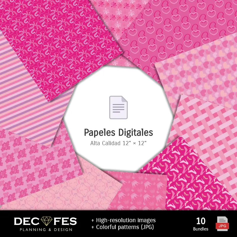 Números Temáticos | Scrapbook Barbie - Disegni Stampabili per Manualità