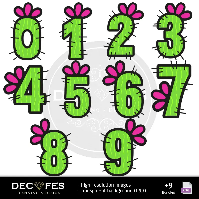 Accesorios | Scrapbook Cactus - Diseños Imprimibles para Manualidades