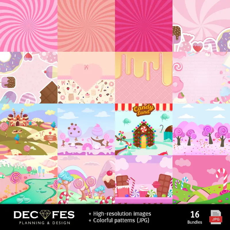 Scrapbook Candyland - Printable Designs for Manualities