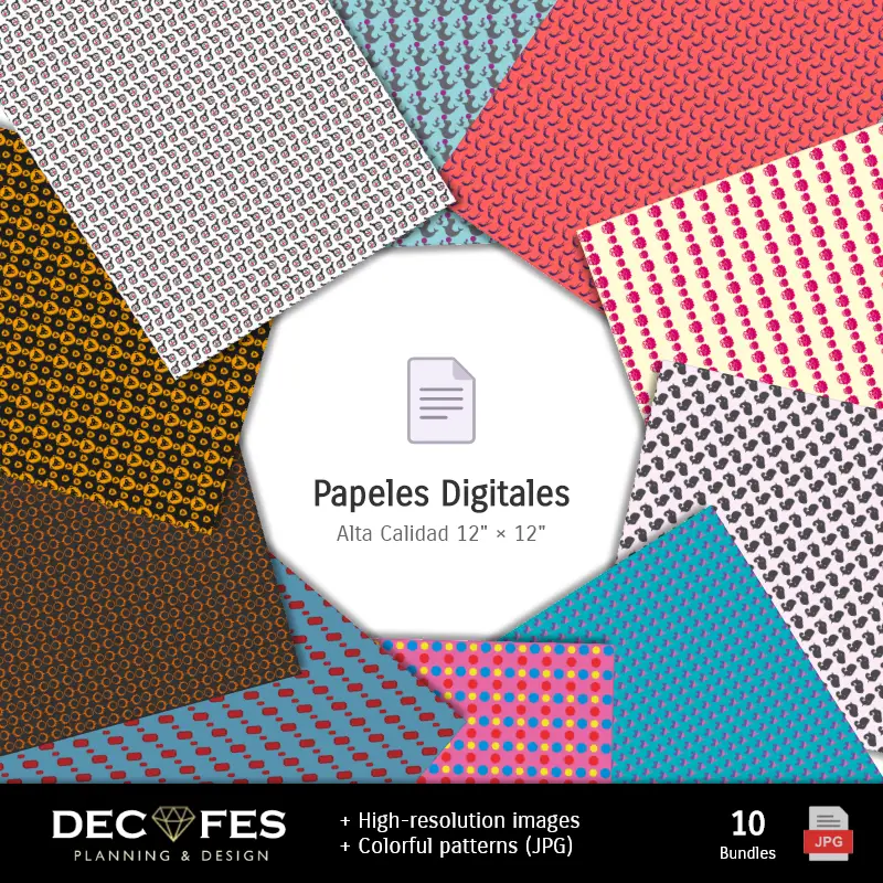 Collages | Scrapbook Circo Clowns - Disegni stampabili per manualitÃ