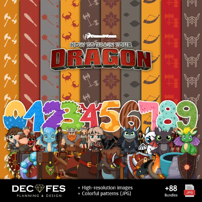 Scrapbook Comment former votre Dragon - Des designs imprimables pour les manuels