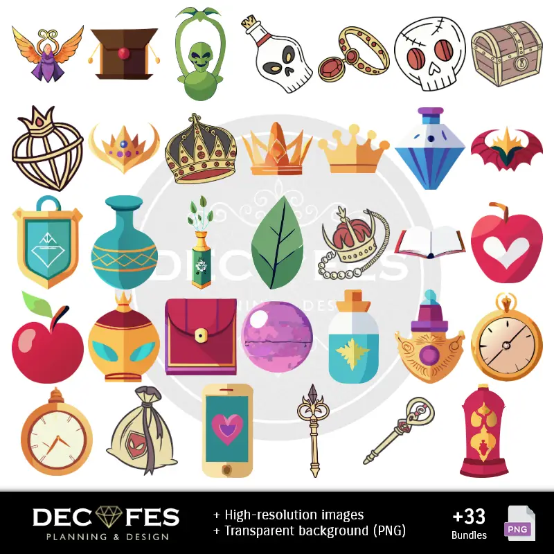 Accesorios | Scrapbook Descendients - Conceptions imprimables pour les manuels