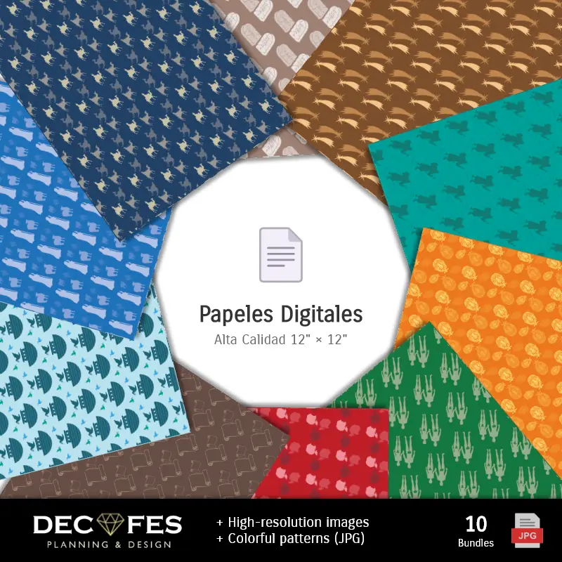 Scrapbook Semana Santa - Designs Imprimíveis para Manualidades