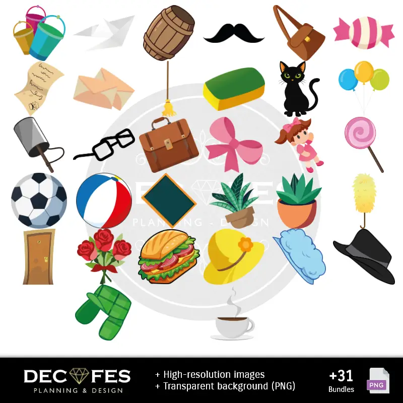 Accesorios | Scrapbook El Chavo del 8 - Diseños Imprimibles para Manualidades