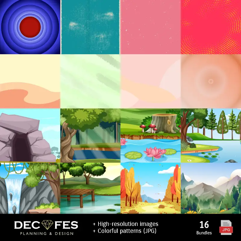 Fondos | Scrapbook El Oso Yogi - Conceptions imprimables pour les manuels