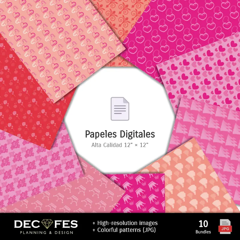 Fondos | Scrapbook Elena de Valor - Conceptions imprimables pour les manuels