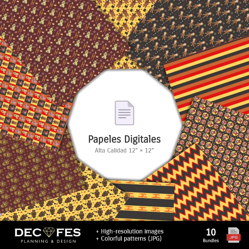 Collages | Scrapbook Five Nights at Freddy's - Imprimable Designs for Manualities