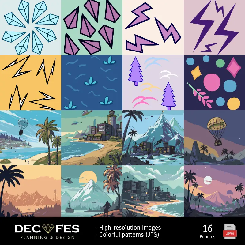 Números Temáticos | Scrapbook Fortnite - Conceptions imprimables pour les manuels