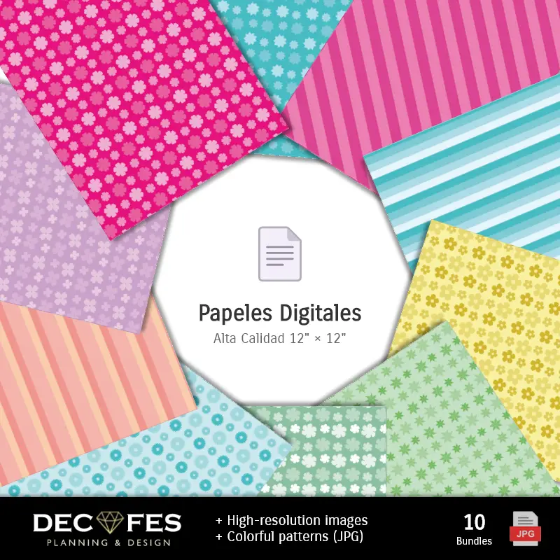 Fondos | Scrapbook Frutillita - Печатные конструкции для руководств