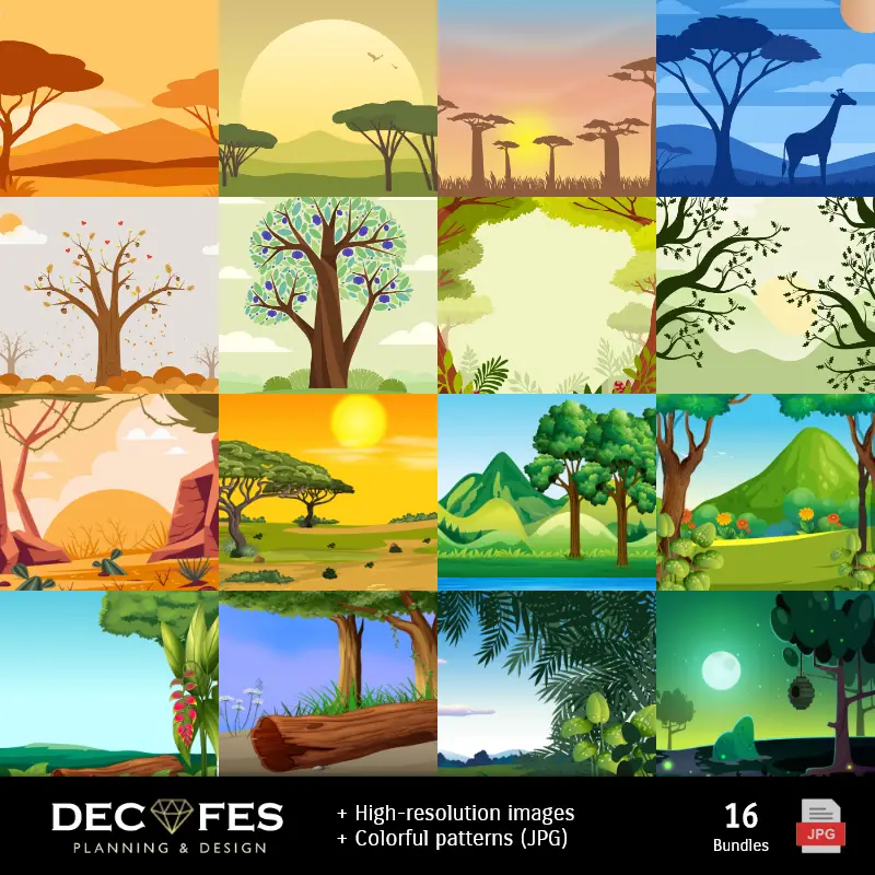 Fondos | Scrapbook Giraffes - Disegni stampabili per manualitÃ