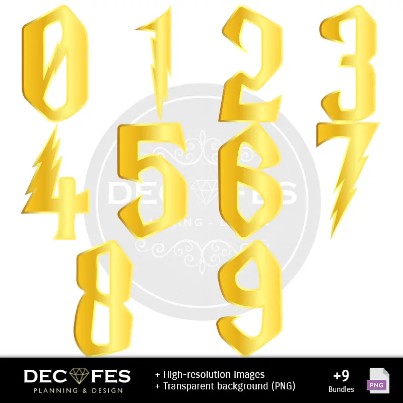 Números Temáticos | Scrapbook Harry Potter - Disegni stampabili per manualitÃ