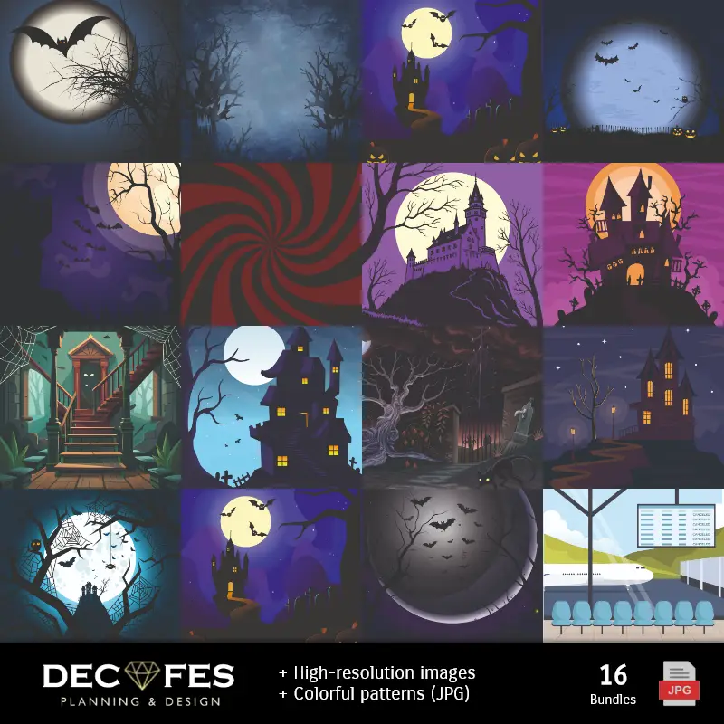 Fondos | Scrapbook Hotel Transvania - Disegni stampabili per manuali