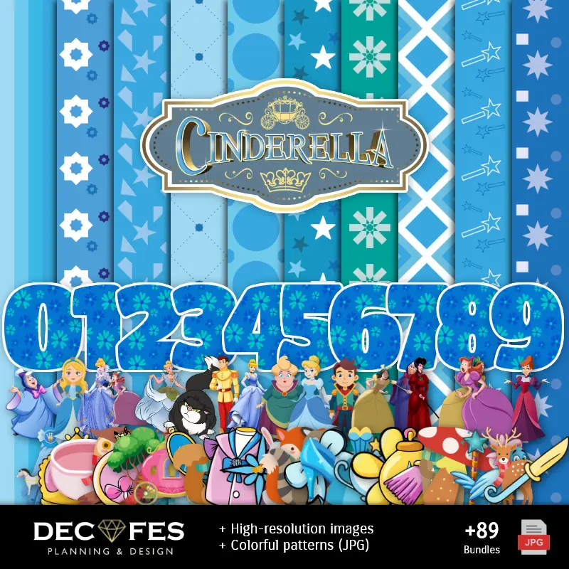 Accesorios | Scrapbook La Cendrillon - Conceptions imprimables pour les manuels