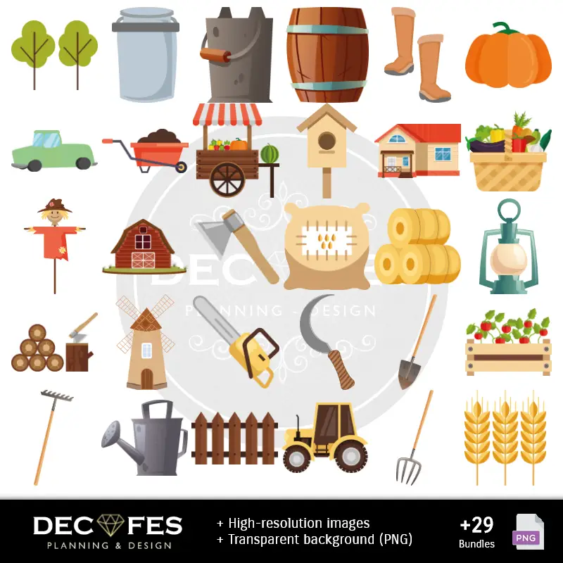 Accesorios | Scrapbook La Granja de Zenón - Diseños Imprimibles para Manualidades