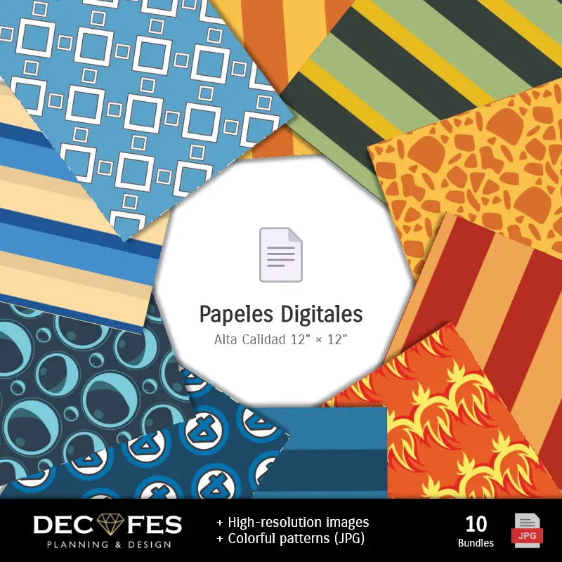 Collages | Scrapbook Los 4 Fantásticos - Diseños Imprimibles para Manualidades