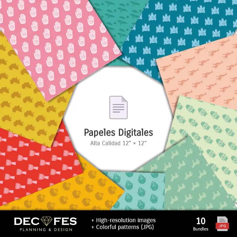 Collages | Scrapbook Madagascar - Diseños Imprimibles para Manualidades