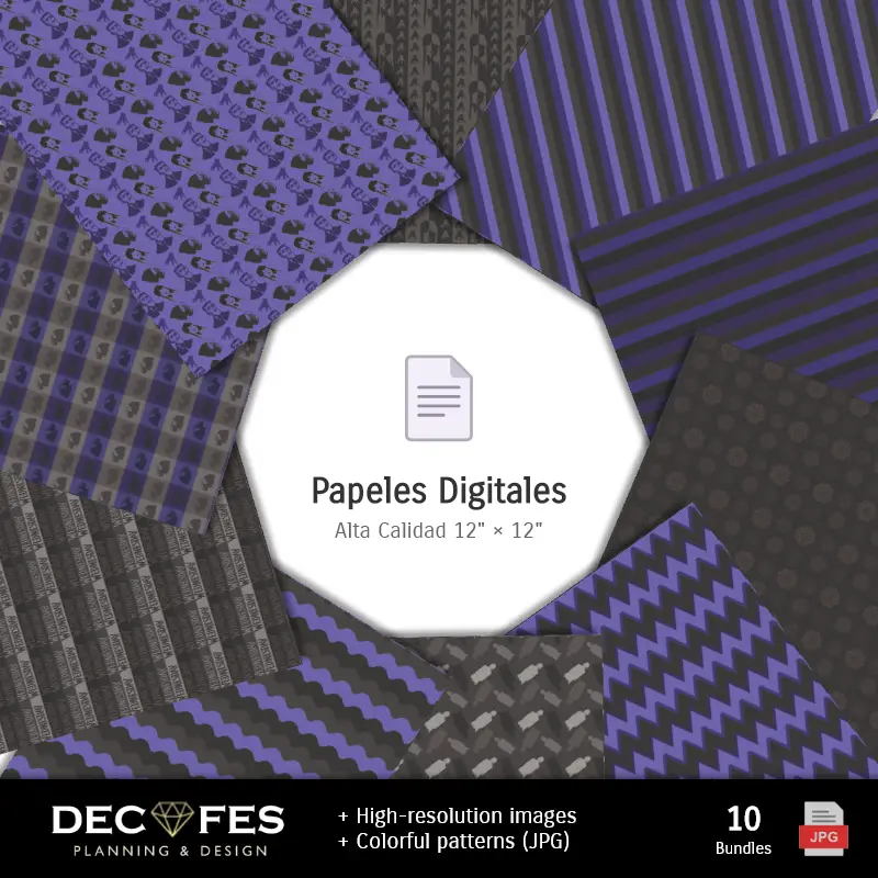 Collages | Scrapbook Merlina - Disegni stampabili per manualitÃ