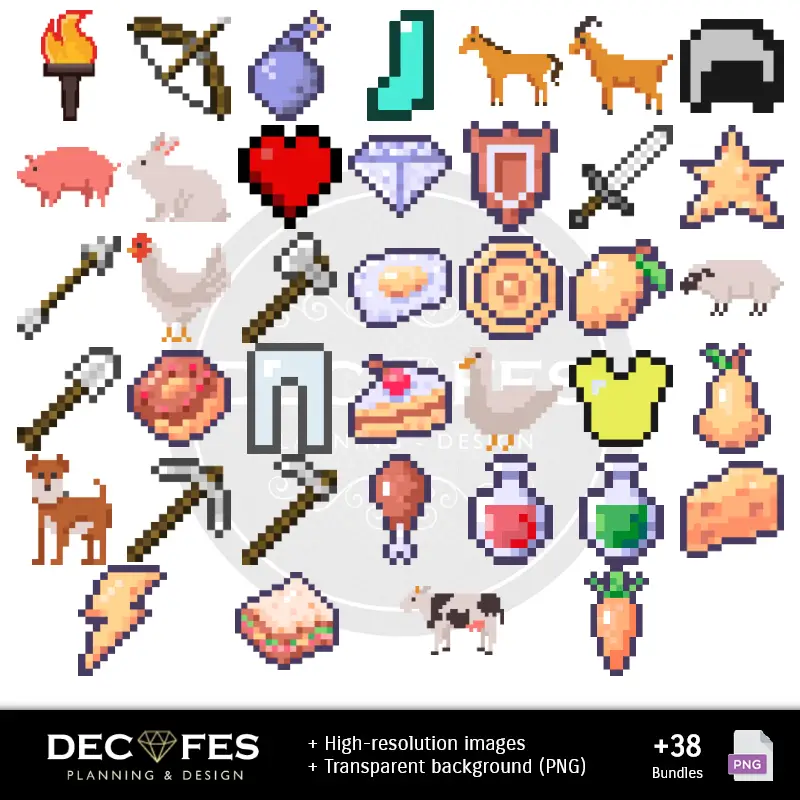 Accesorios | Scrapbook Minecraft - Diseños Imprimibles para Manualidades