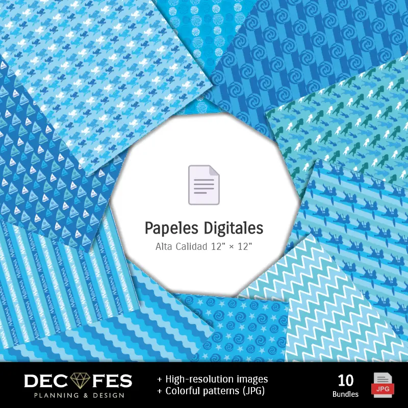 Scrapbook Moana - Diseños Imprimibles para Manualidades