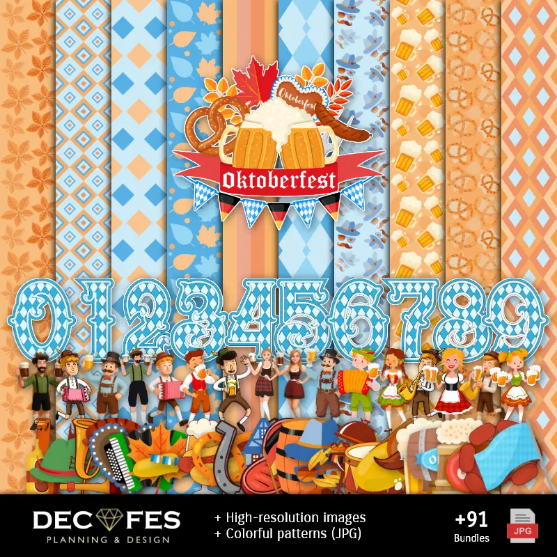 Scrapbook Octoberfest - Printable Designs for Manualities