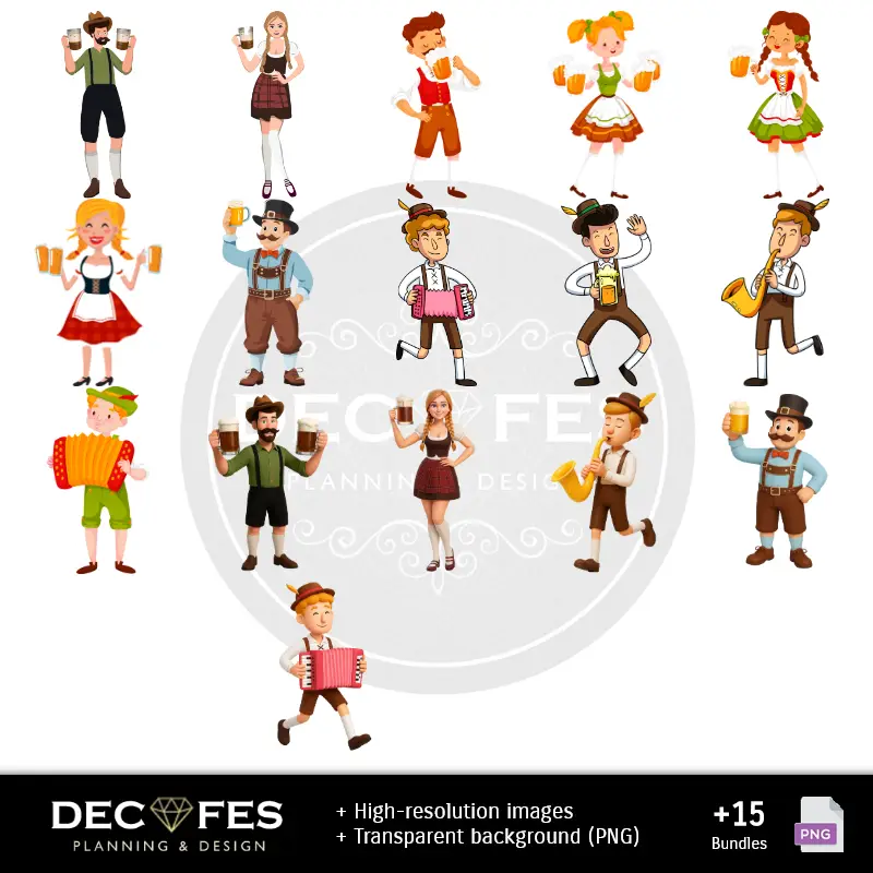 Personajes | Scrapbook Ottobrefest - Disegni stampabili per manualitÃ