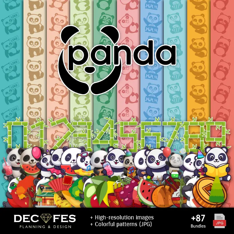 Scrapbook Osita Panda - Diseños Imprimibles para Manualidades