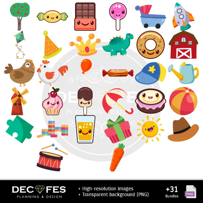 Accesorios | Scrapbook Plim Plim - Printable Designs for Manuals