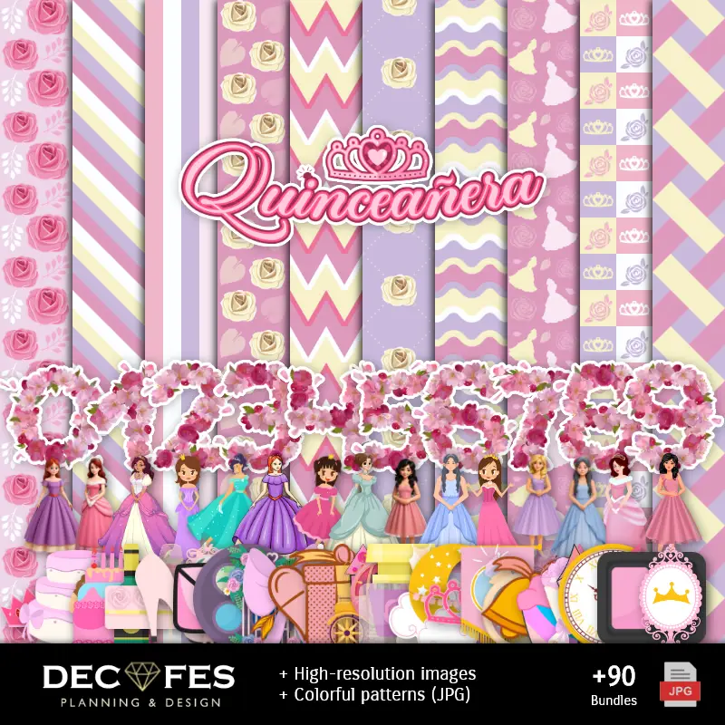 Scrapbook Quinze Banheira - Desenhos Imprimíveis para Manualidades