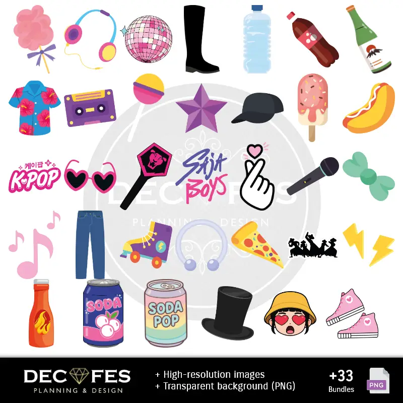 Accesorios | Scrapbook Saja Boys - Diseños Imprimibles para Manualidades