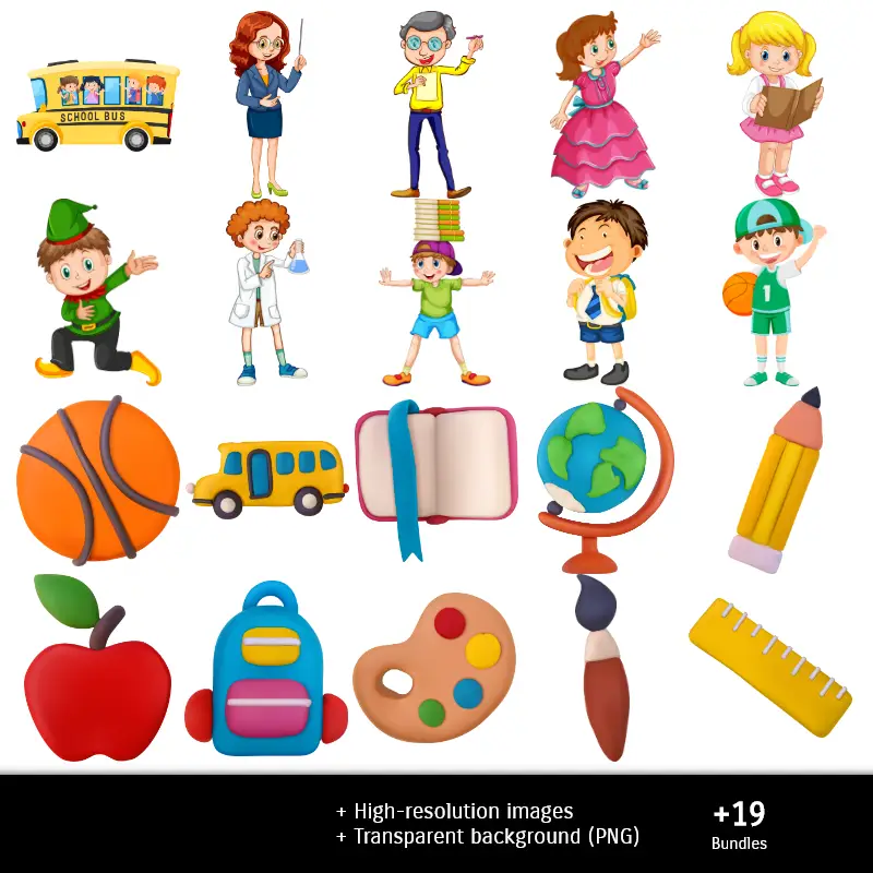 Personajes | Scrapbook School - Disegni stampabili per manualitÃ