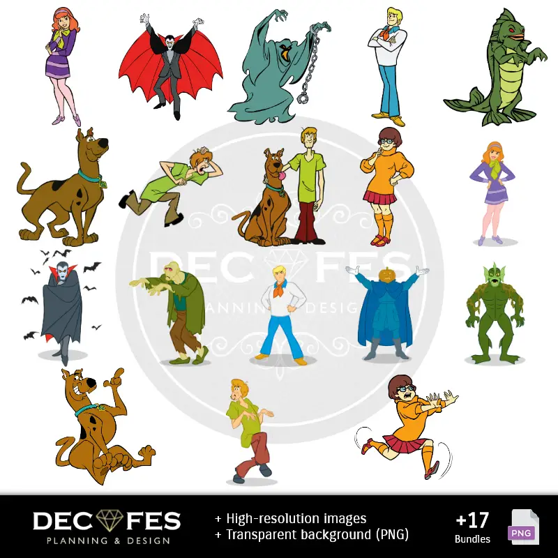 Personajes | Scrapbook Scooby- Doo - Conceptions imprimables pour les manuels