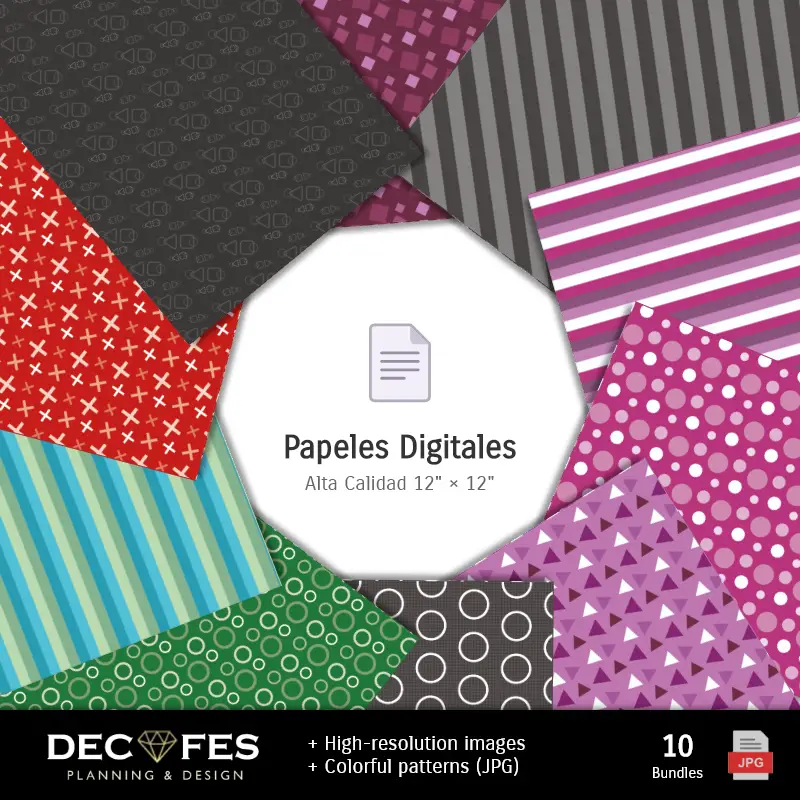 Fondos | Scrapbook Squid Game - Dessins imprimables pour les manuels