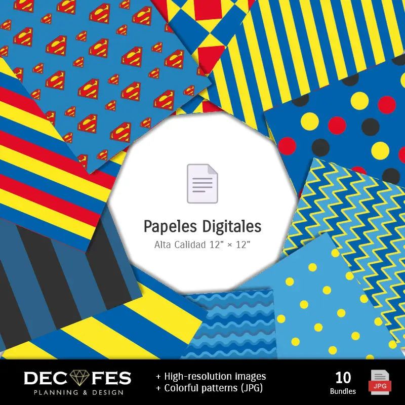 Collages | Scrapbook 超人 - 手工可打印设计