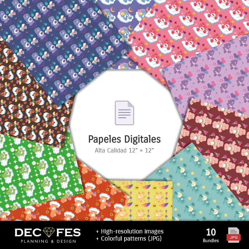 Collages | Scrapbook The Carinosites - Printable Designs for Manualities