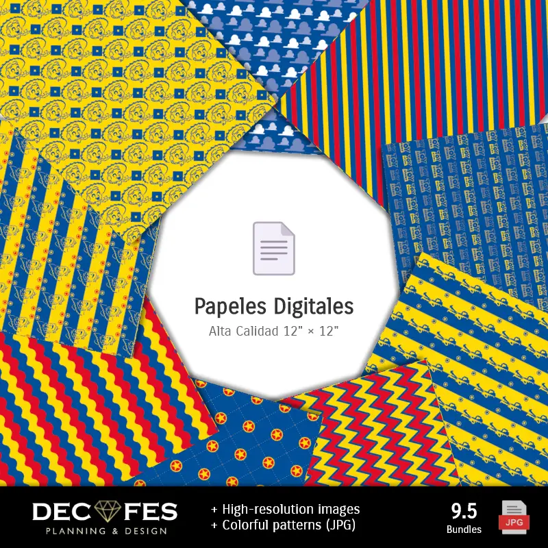 Collages | Scrapbook Toy Story - Printable Designs for Manualities