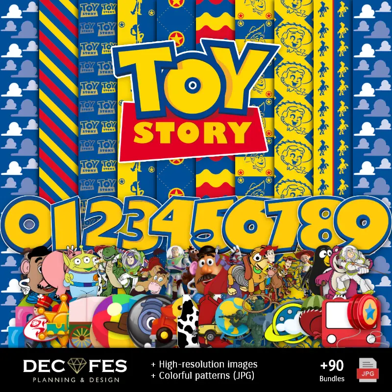 قصة لعبة الكبريت - التصميمات المطبوعة للدليل