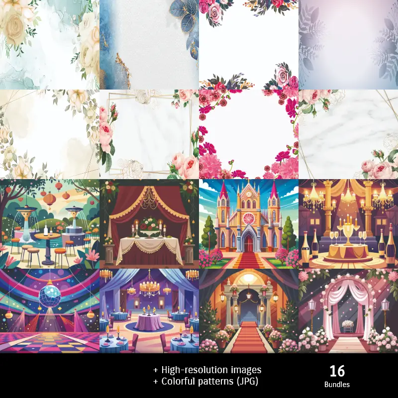 Fondos | Scrapbook Casamentos - Designs Imprimíveis para Manualidades