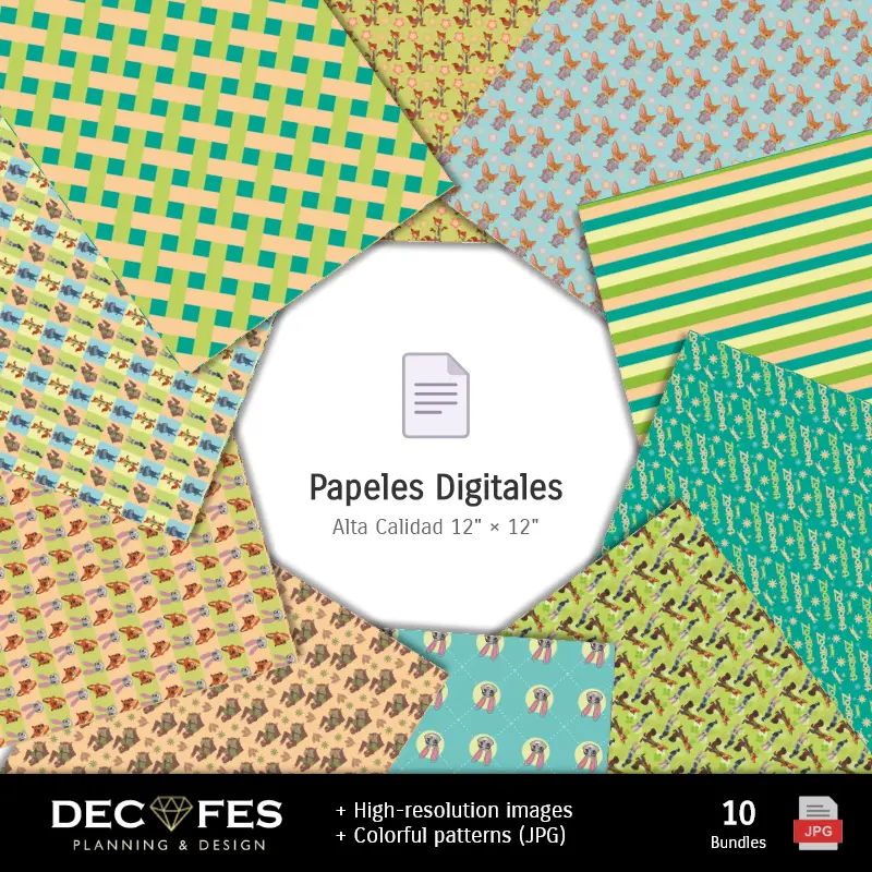 Números Temáticos | Scrapbook Zootopie - Conceptions imprimables pour les manuels