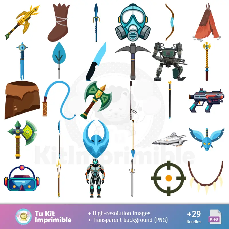 Números Temáticos | Fundos Avatar - Papel Digital para Decoração