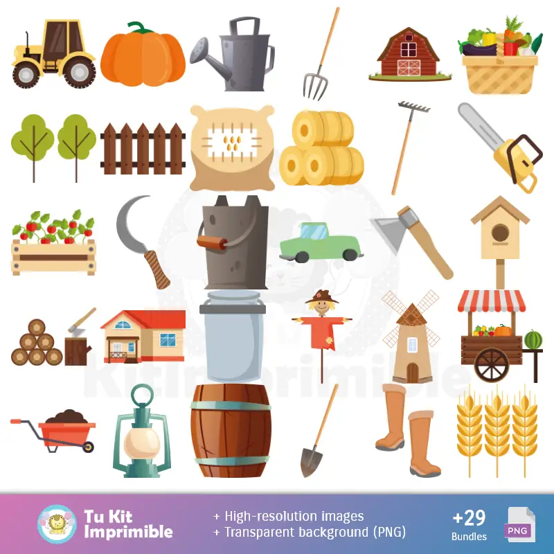 Accesorios | Sfondi della fattoria di Zenon - Carte digitali per decorazioni