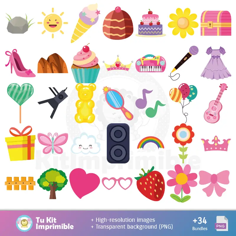 Accesorios | Sfondi di Rene e Lara Campos - Carte digitali per la decorazione