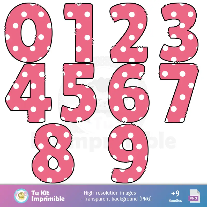 Números Temáticos | Sfondi per la festa della donna - Carte digitali per decorazioni