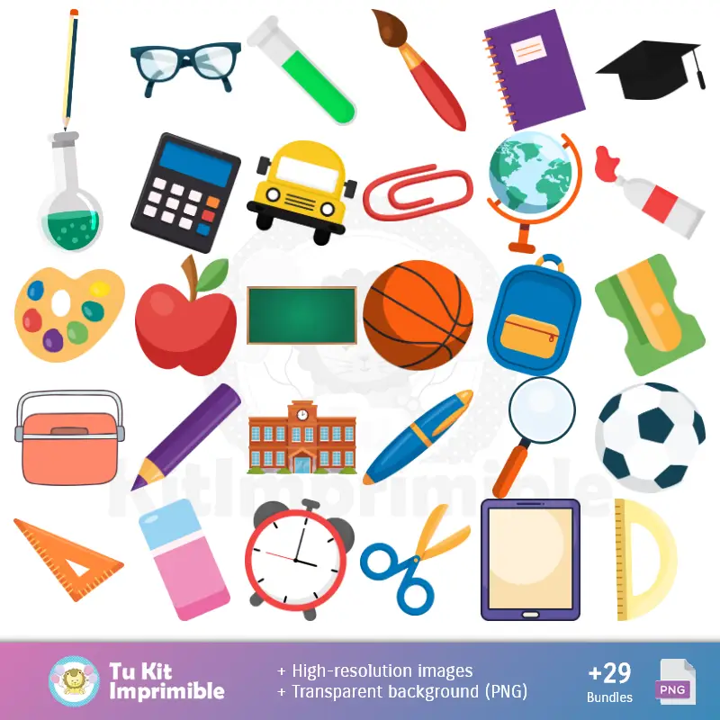 Fondos | Fundos Escola - Papeles Digitales para Decoração