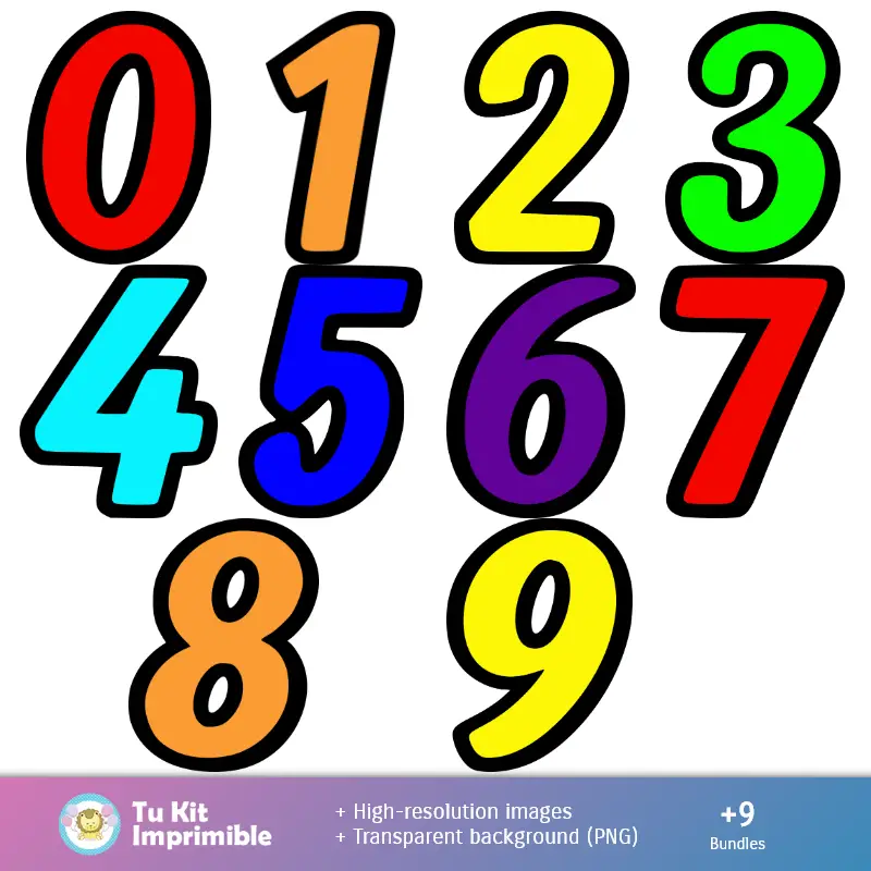 Números Temáticos | Sfondi Sprunki - Carte digitali per decorazioni