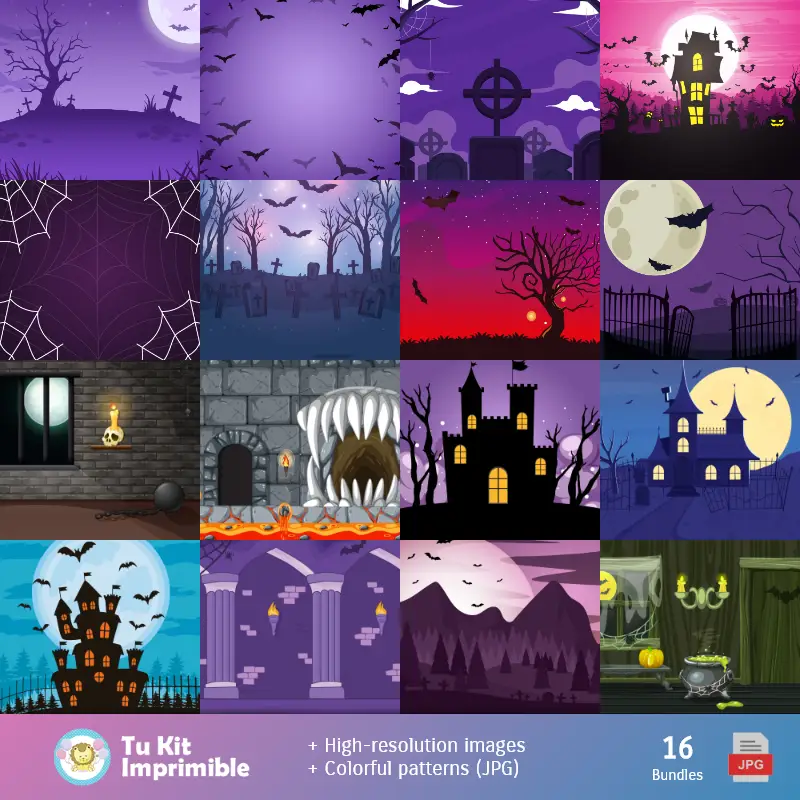 Fondos | Fundos Vampirina - Papel Digital para Decoração