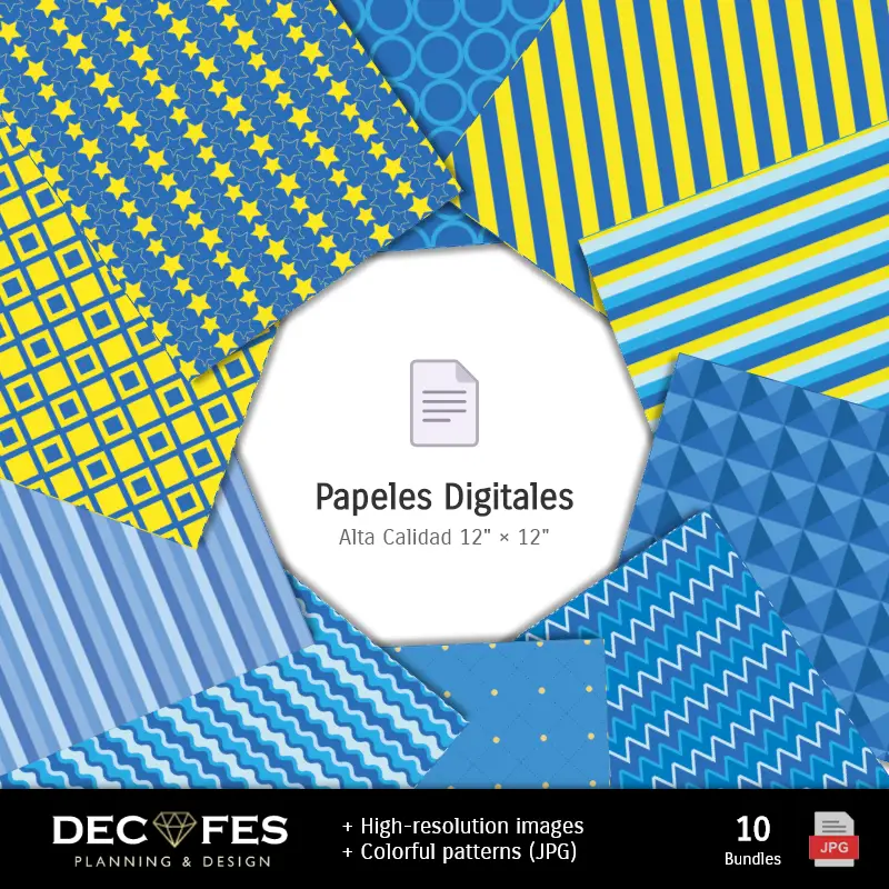 Collages | Sonic Digital Paper - для Scrapbook и DIY