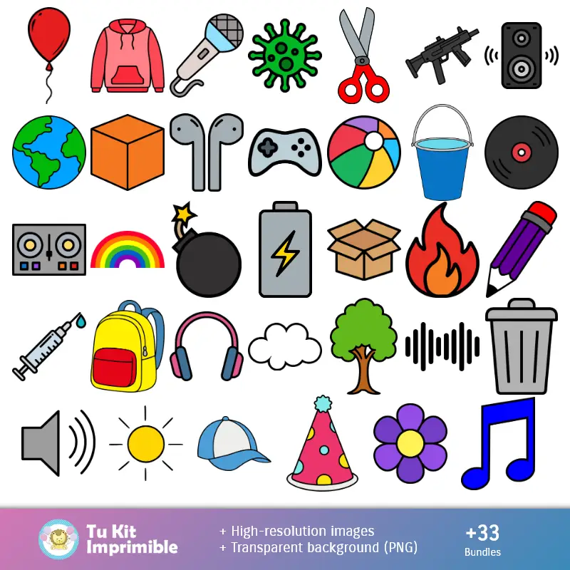 Accesorios | Sprunki Patterns and Textures - Kits para Scrapbook e Festas