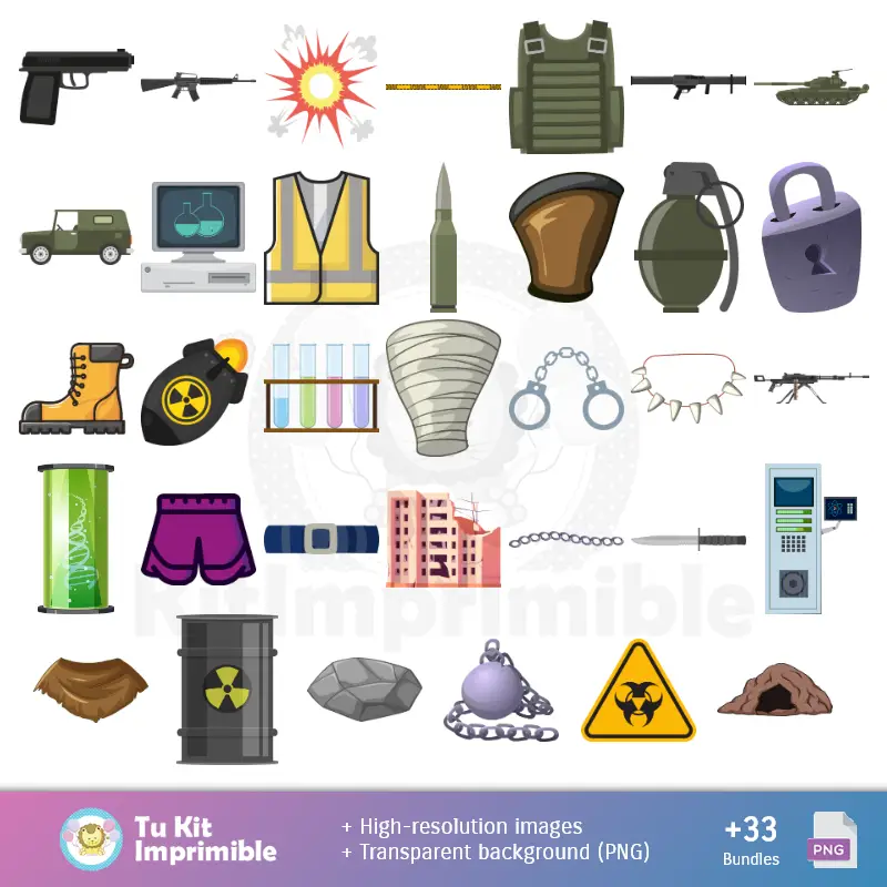 The Incredible Hulk Patterns and Textures - Scrapbook and Party Kits